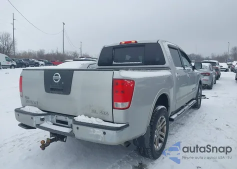 2012 Nissan Titan Sl из США, поврежденный, VIN 1N6AA0EC8CN306095